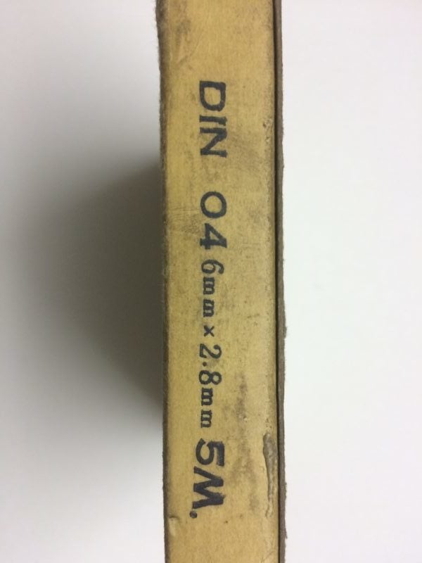 Łańcuch DIN 04 6mm X 2,8mm (04B-1)