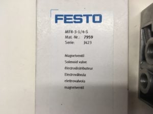 Elektrozawór FESTO MFH-3-1/4-S
