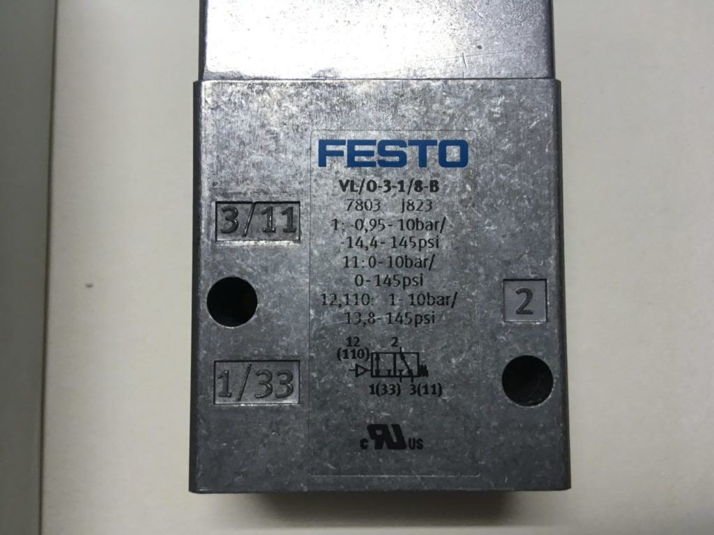 Zawór pneumatyczny FESTO VL/O-3-1/8 (7803)