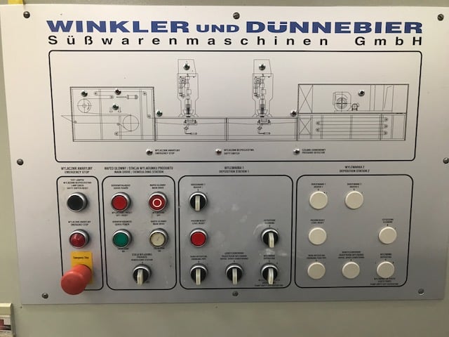 Linia do karmelków twardych Winkler und Dunnebier (500kg/h)  Kuchnia