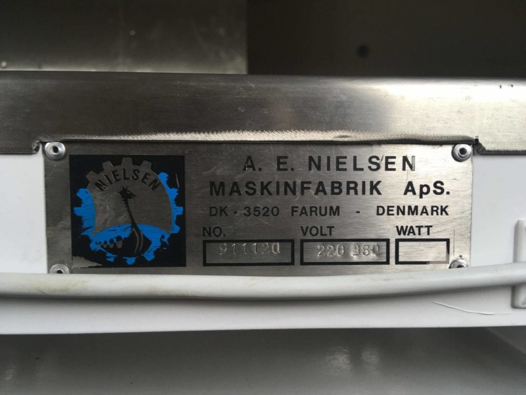 Oblewarka Nielsen 300mm (tunel chłodniczy Blum)
